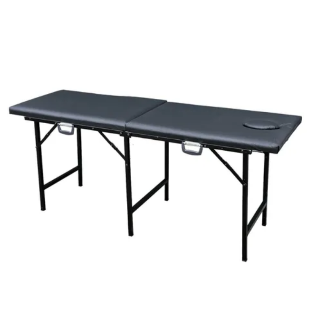 Camilla plegable masajes depilación reforzada portátil Camilla plegable masajes depilación reforzada 180x60