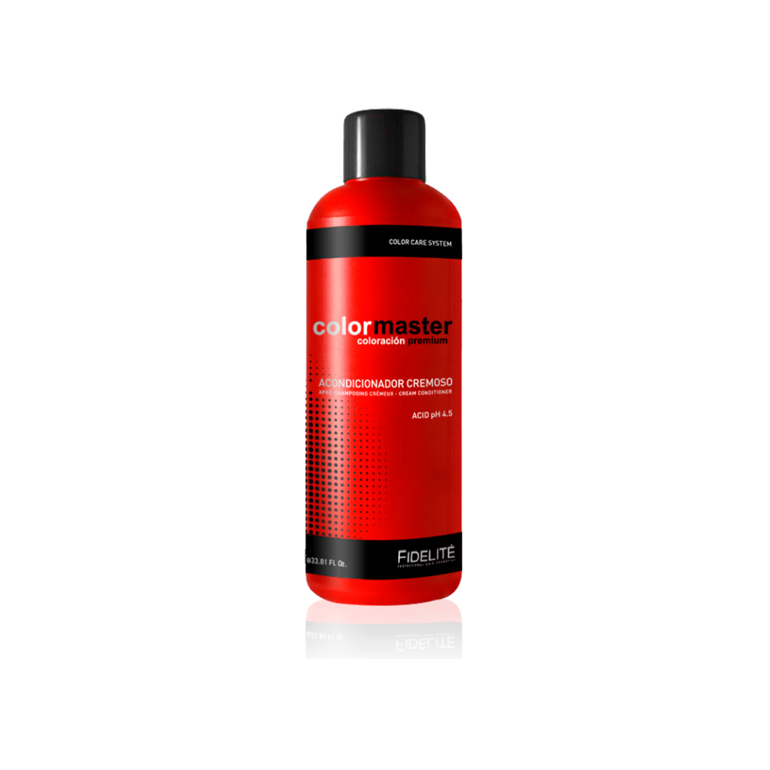 Acondicionador ácido pH 4.5 ColorMaster 1000ml Acondicionador cremoso ácido pH 4.5 1000ml para todo tipo de cabello