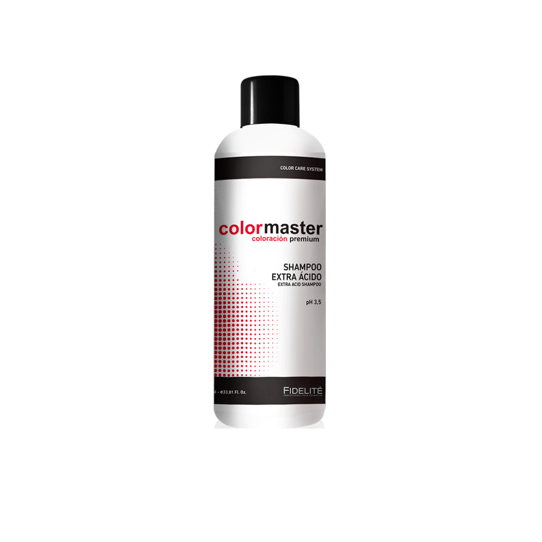 Shampoo Extra Ácido Profesional 1000ml - Cabello Teñido Shampoo extra ácido 1000 ml para cabello teñido y con coloración
