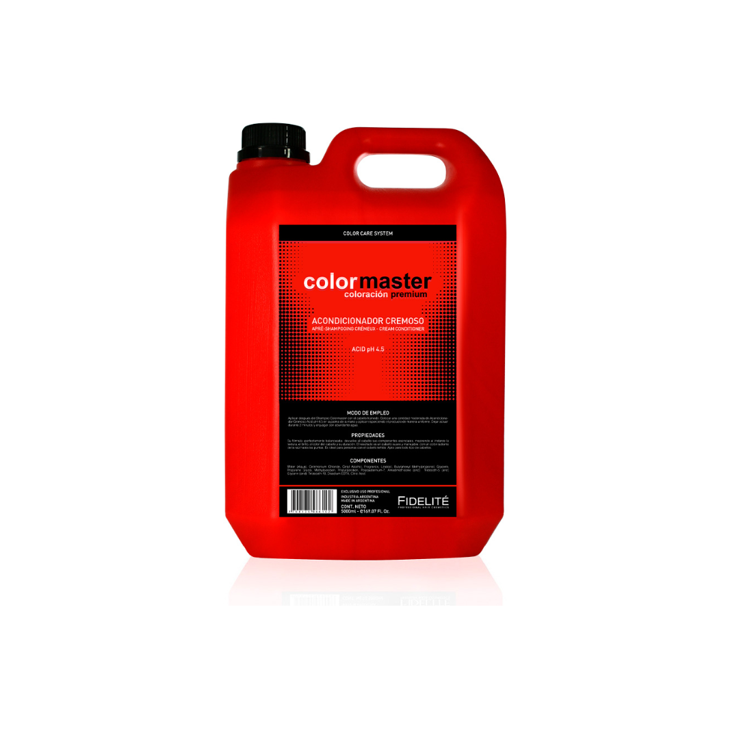 Acondicionador ácido cremoso pH 4,5 – 5000 ml Acondicionador cremoso ácido pH 4,5 5000 ml para sellar cutículas y dar brillo
