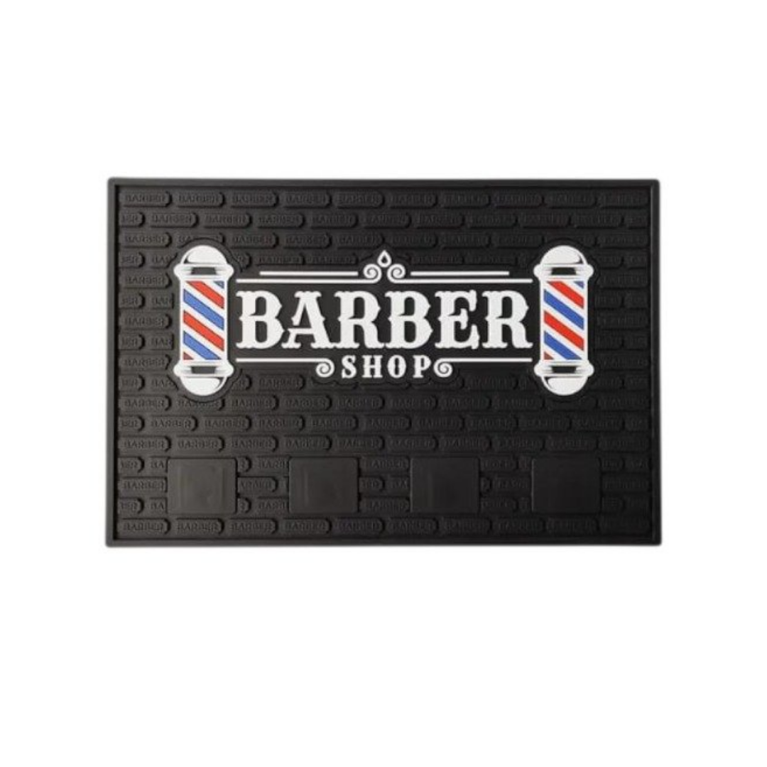 Alfombra Barber Shop Imantada Fortex Doble Polo Alfombra Barber Shop Imantada Fortex para máquinas de corte