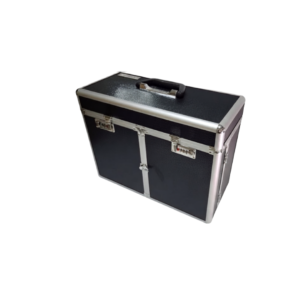 Maletín organizador para barbería y peluquería negro con combinación